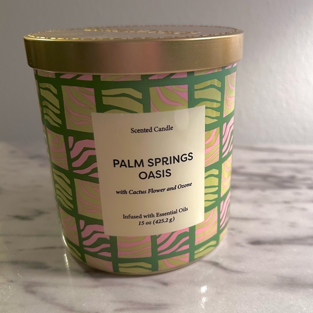 Opalhouse 2 Wick Candle - Palm Springs Oasis (15oz)